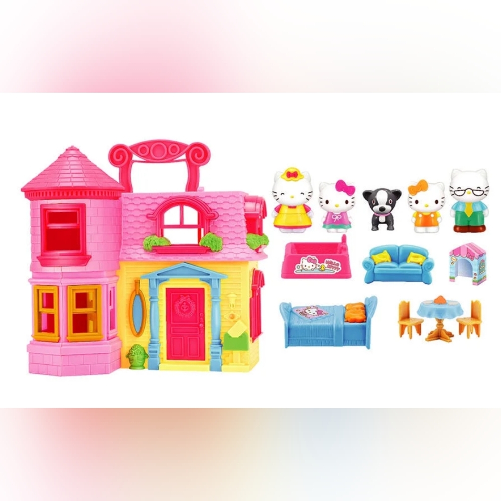 EXCLUSIVE - Hello Kitty Officially Licensed My Town Sweet Home Playset - Picture 3 of 14
